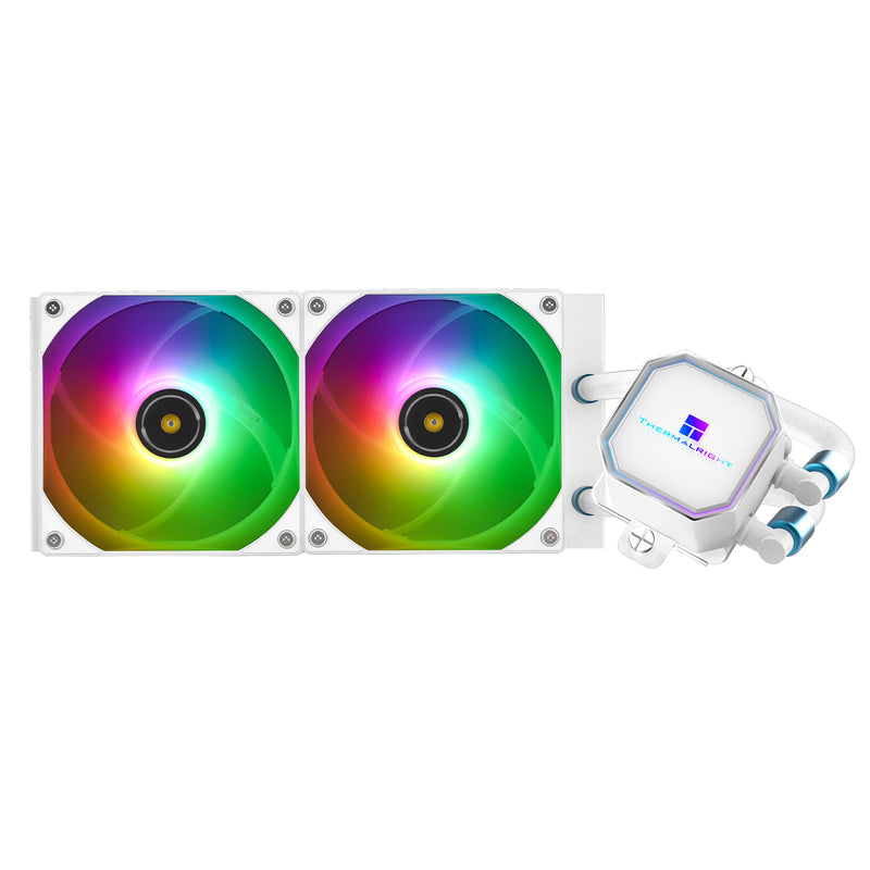 THERMALRIGHT FROZEN PRISM 240 WHITE ARGB AIO LIQUID COOLER - 814256015479