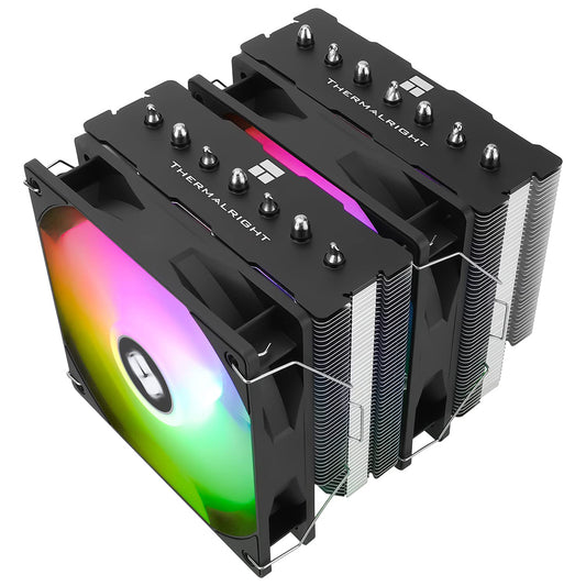 THERMALRIGHT Phantom Spirit 120 SE ARGB CPU Fan Cooler / Dual Tower Heatsink - 814256015578