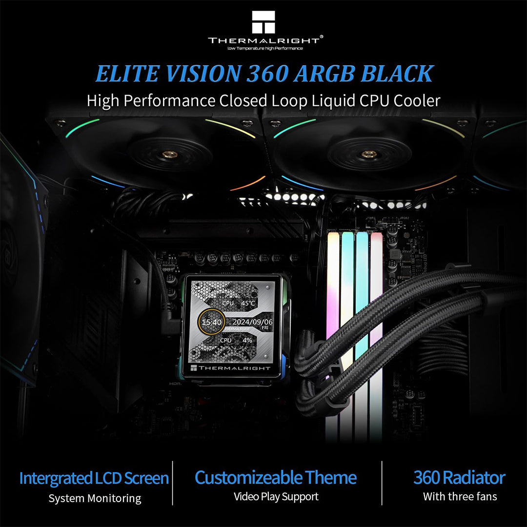 THERMALRIGHT Elite Vision 360 Argb Black - 814256017886
