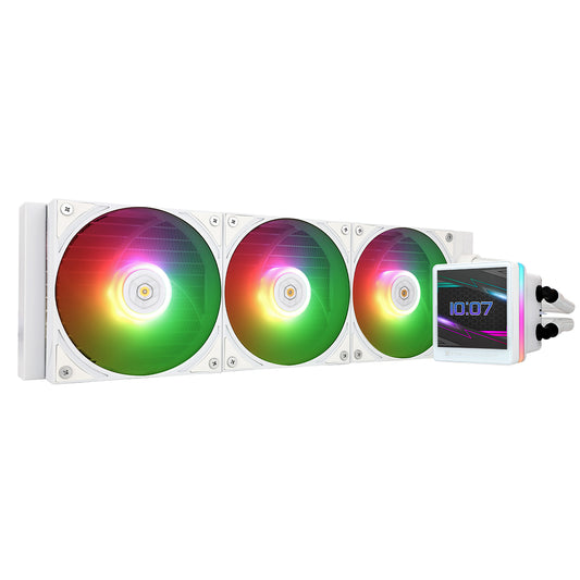 THERMALRIGHT GRAND VISION LCD 360 ARGB WHITE AIO LIQUID COOLER - 814256018500