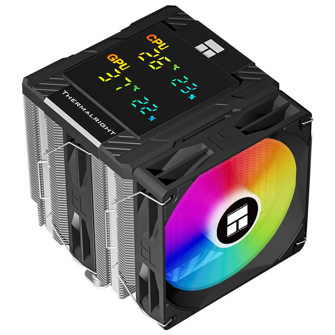 THERMALRIGHT PEERLESS ASSASSIN 120 DIGITAL ARGB BLACK HEATSINK COOLER - 814256019378