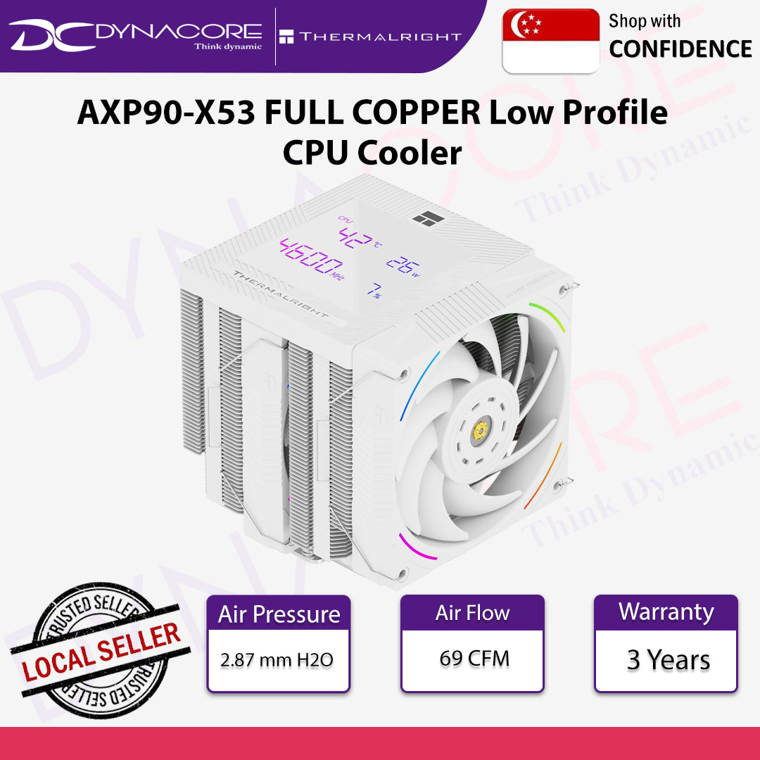 Thermalright Phantom Spirit 120 Digital Snow CPU Air Cooler - 814256021678