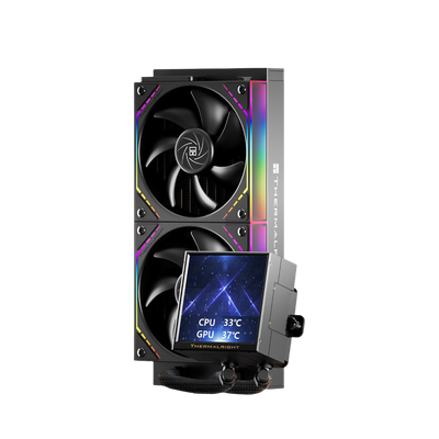 Thermalright Peerless Vision 240 ARGB Black CPU Liquid Cooler - 814256022040