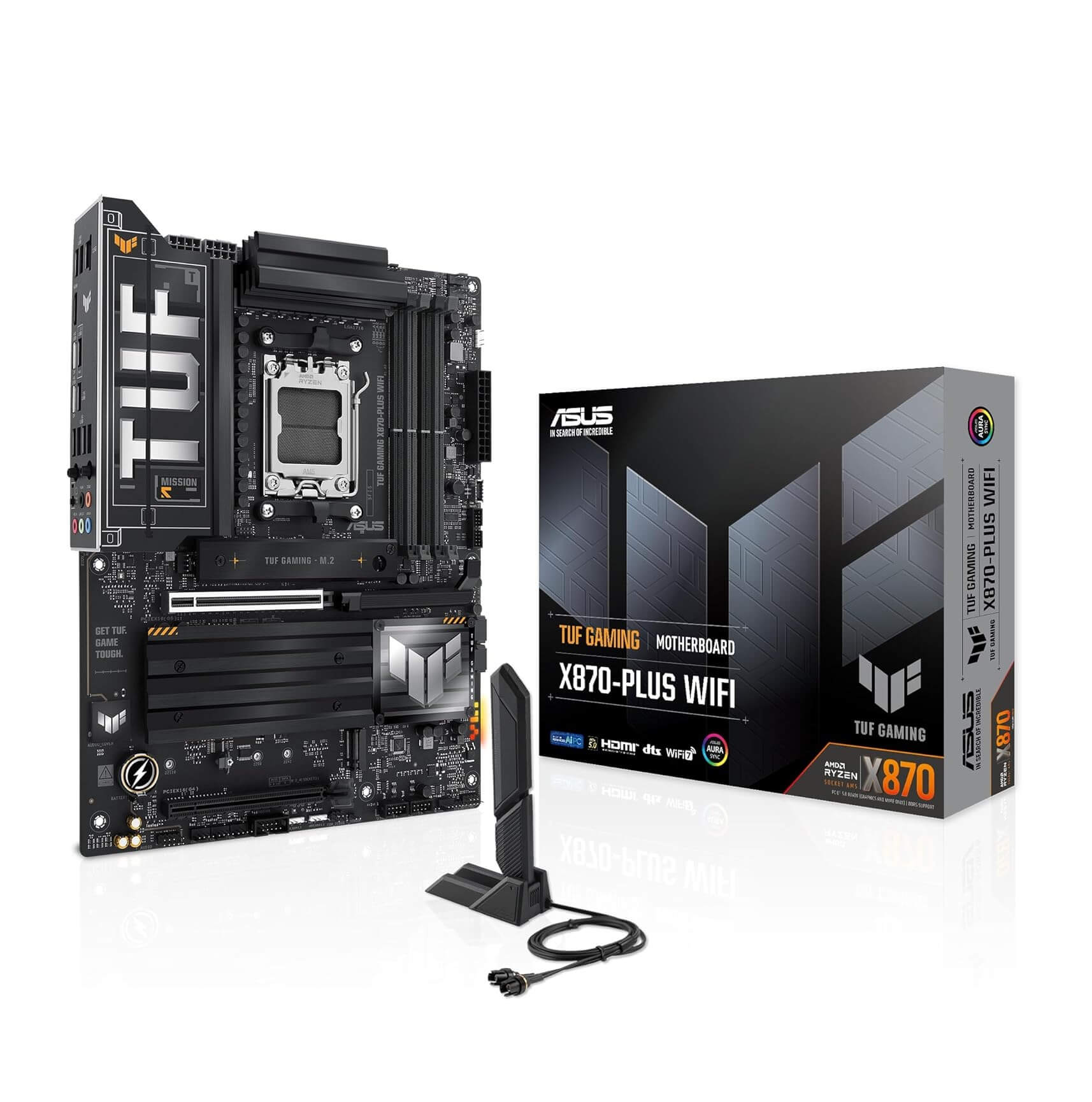 ASUS TUF GAMING X870-PLUS WIFI AM5 ATX MOTHERBOARD(3YRS ) - 4711387723616
