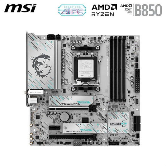 MSI B850M GAMING PLUS WIFI AM5 m-ATX MOTHERBOARD(3YRS) - 4711377347570