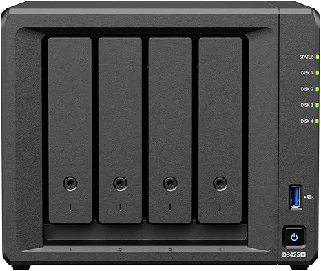 SYNOLOGY DS425+ CELERON J4125 4C 2GB 4-BAY NAS STORAGE(3YRS CARRY