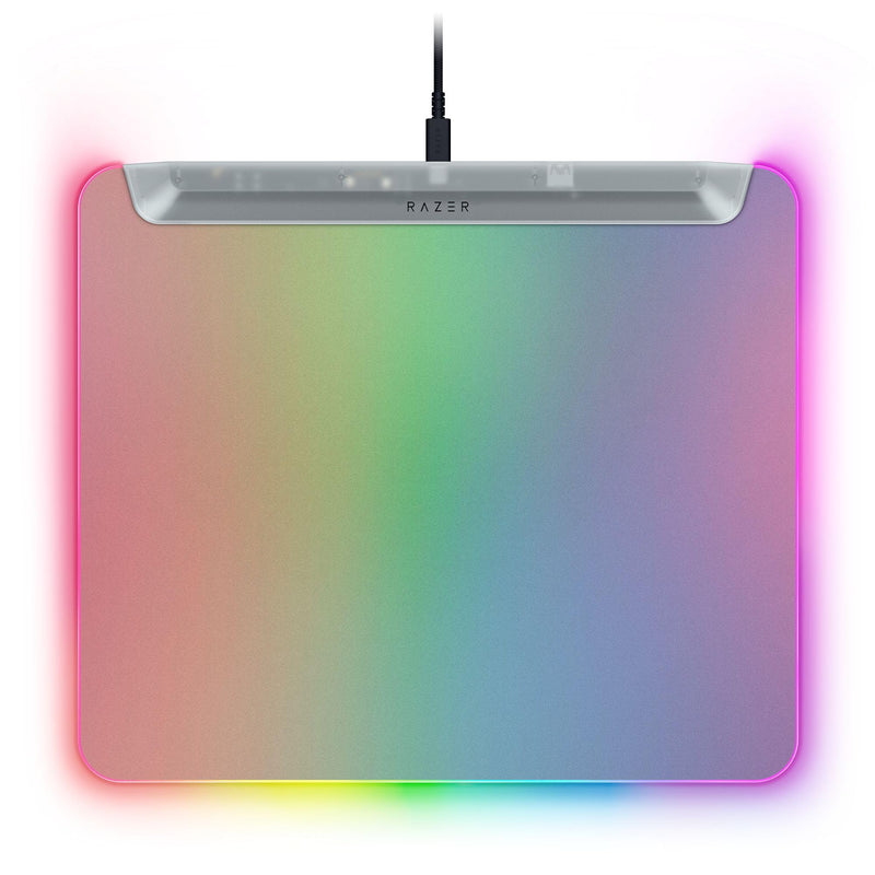 Razer Firefly V2 Pro Fully Illuminated RGB Gaming Mouse Mat - Phantom White Edition - 8886419319931