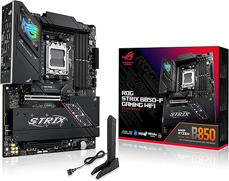 ASUS ROG STRIX B850-F GAMING WIFI AM5 ATX MOTHERBOARD(3YRS) - 4711387771020