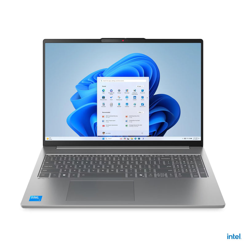 LENOVO IDEAPAD SLIM 5 83J1007CSB LAPTOP (CORE 5 210 8C/8GB X1+1s/512GB+1s/INTEL/16"IPS-WUXGA-LUNA GREY/W11H) - 83J1007CSB