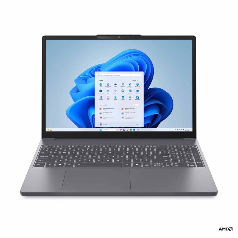 LENOVO IDEAPAD SLIM 3 83KA00EGSB (RYZEN 7 155 6C/16GB x1+NOs/512GB 2242+1s/AMD 740M/15.3"WUXGA+NUMPAD/W11H-LUNA GREY)  - 83KA00EGSB
