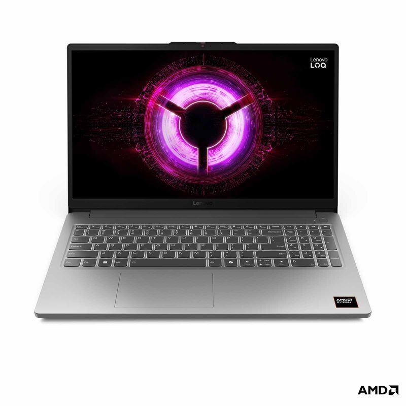 LENOVO LOQ 83S000GDSB LAPTOP (RYZEN 7 170 8C/16GB X1/512GB/RTX4050-6GB/15.6"FHD 144Hz-WHITE KEY/WIN11H) - 83S000GDSB
