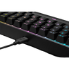 Corsair K65 RGB Mini Mechanical Gaming Keyboard Cherry MX Speed Black - 840006635772