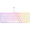 Corsair K65 RGB Mini Mechanical Gaming Keyboard Cherry MX Speed White - 840006636946