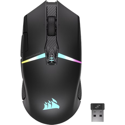 Corsair Nightsabre Wireless RGB Gaming Mouse - 840006649496
