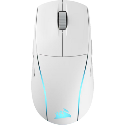 Corsair M75 RGB Lightweight Wireless Gaming Mouse White - 840006649533