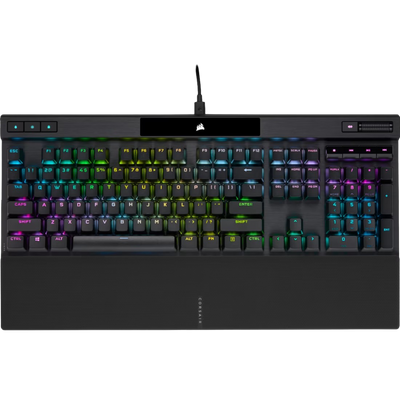 Corsair K70 PRO RGB Optical-Mechanical Gaming Keyboard with PBT DOUBLE SHOT PRO Keycaps - 840006660163