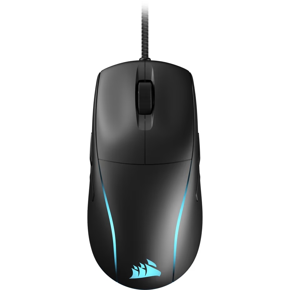 Corsair M75 RGB Lightweight Wired Gaming Mouse Black - 840006668985
