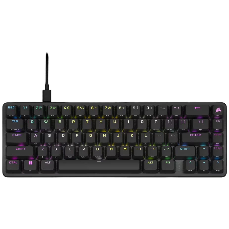 Corsair K65 PRO Mini RGB Optical Mechanical Gaming Keyboard Corsair OPX Switches Black - 840006698432