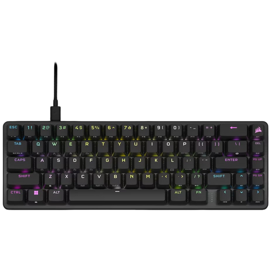 Corsair K65 PRO Mini RGB Optical Mechanical Gaming Keyboard Corsair OPX Switches Black - 840006698432