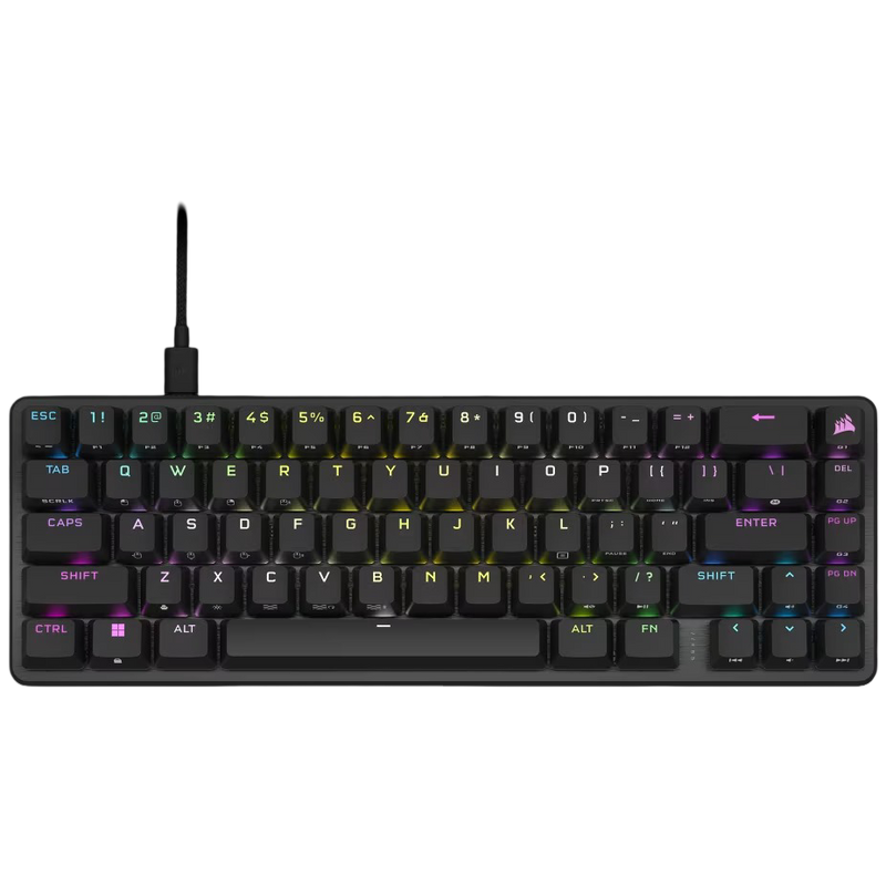 Corsair K65 PRO Mini RGB Optical Mechanical Gaming Keyboard Corsair OPX Switches Black - 840006698432