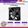 PHANTEKS M25-120 G2 120mm 3 Pack Gaming PC Fan Black - 886523003496