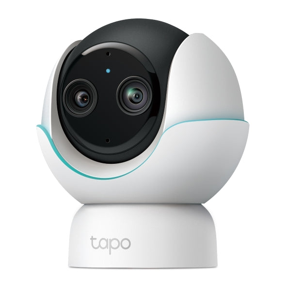 TP-LINK Tapo C840 4MP + 2MP Dual Lens Live View Pan/Tilt Smart AI Baby Monitor Dual-Band - 8885020621990