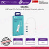 TP-LINK UE330C USB Type-C 3-Port Hub & Gigabit Ethernet Adapter TP Link USB C To Ethernet To USB C TP Link UCB Hub 3.0 - 8885020622263