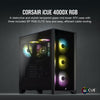 Corsair iCUE 4000X RGB Tempered Glass Mid-Tower Case - Black - CS-CC-9011204-WW