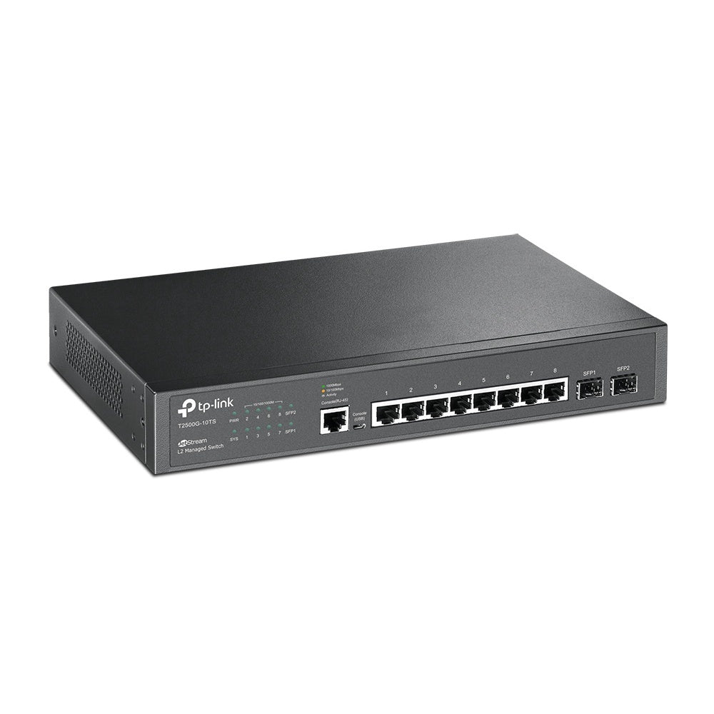 TP-LINK TL-SG3210 Omada Managed 8-port Gigabit L2 Switch & 2 SFP - 6935364006396