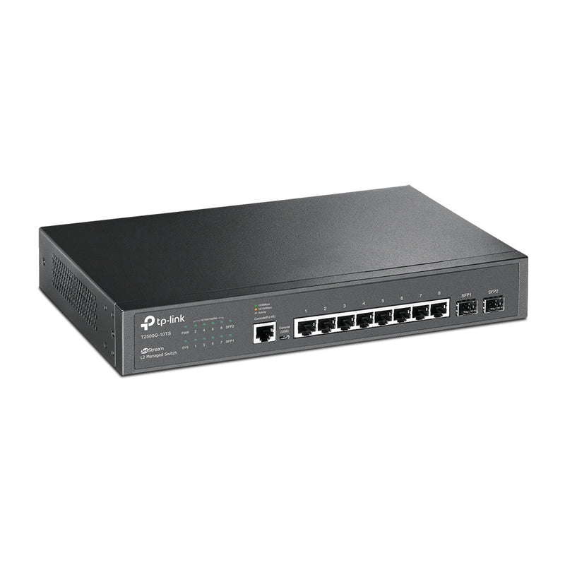 TP-LINK TL-SG3210 Omada Managed 8-port Gigabit L2 Switch & 2 SFP - 6935364006396