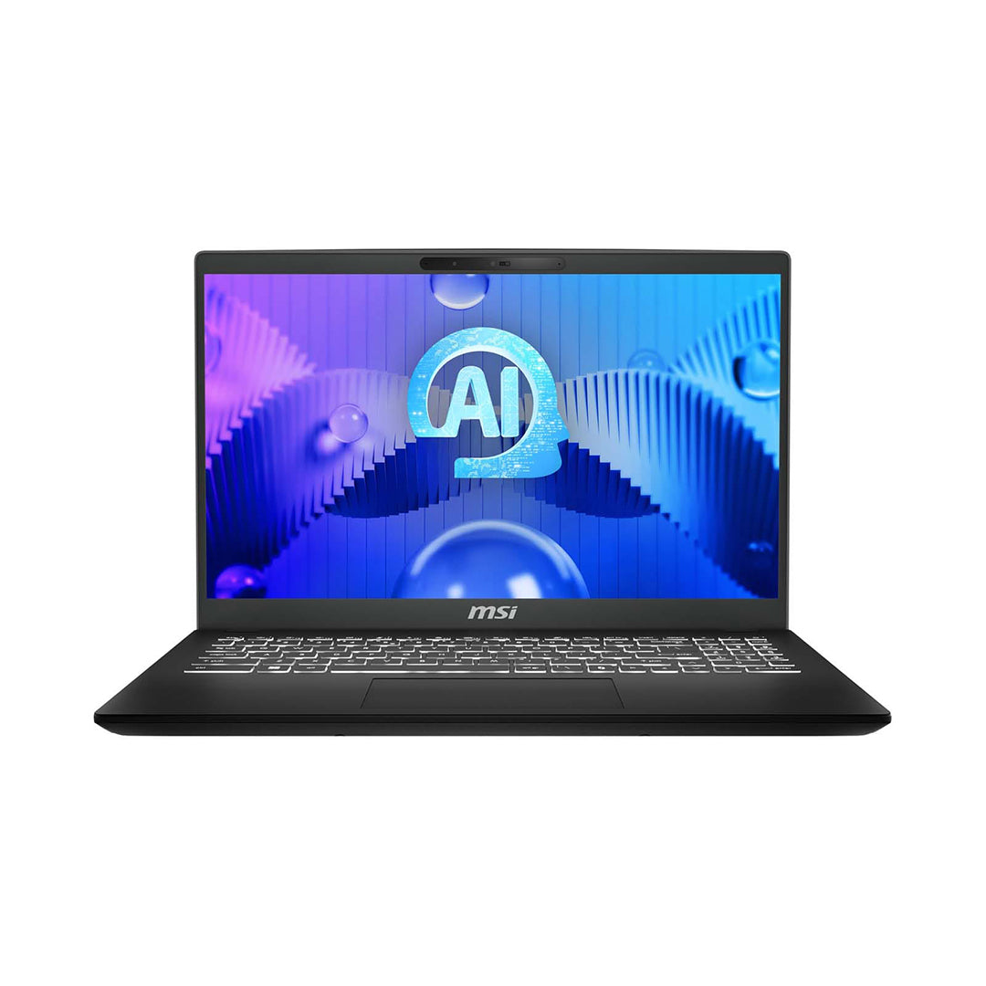 MSI Modern 15 H AI C1MOG-218SG / Intel Core Ultra 7 processor 155H / 15.6'' FHD / 16GB / Classic Black - 9S7-15H551-218