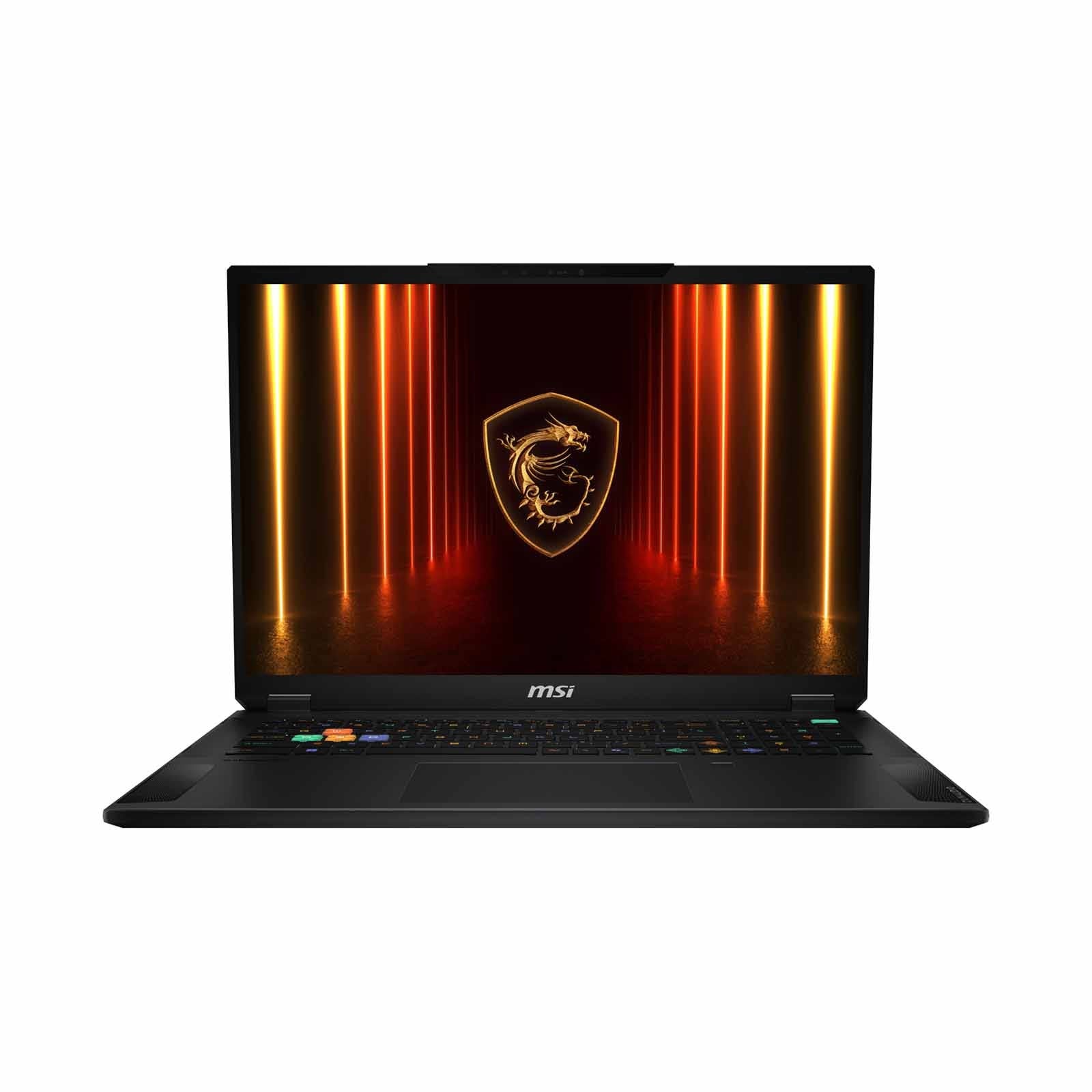 MSI Raider 18 HX AI A2XWIG-031SG GAMING LAPTOP (Intel® Core™ Ultra 9 285HX/ 64GB RAM/ 4TB SSD/ RTX™ 5080/ 18" 16:10 UHD+ / WIN 11 HOME) - 9S7-182462-031