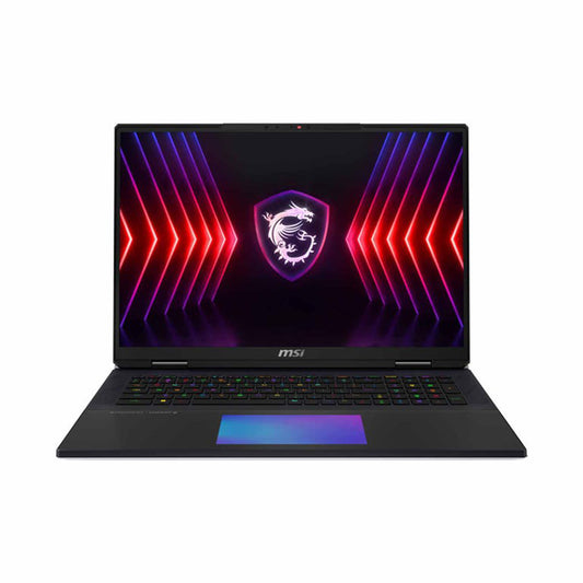 MSI TITAN 18 HX AI A2XWJG-487SG 18IN UHD+ U9 285HX 64GB 2TB+2TB SSD WIN 11 PRO RTX5090 CORE BLACK - 9S7-182421-487