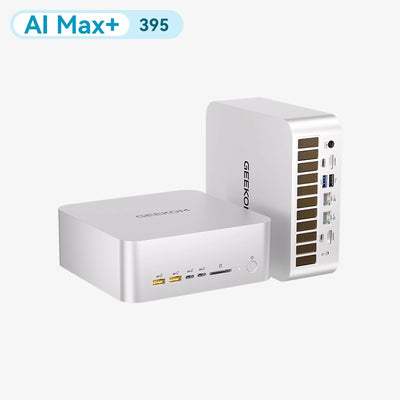 GEEKOM A9 MEGA MINIPC FULL SET (AMD RYZEN AI MAX+ 395 /128GB LPDDR5 RAM/ 2TB M.2 SSD/ RADEON 8060S/ WIN11 PRO/WIFI 7+BT5.4) - GMA9MEGAAIMAX+395-1282-UK
