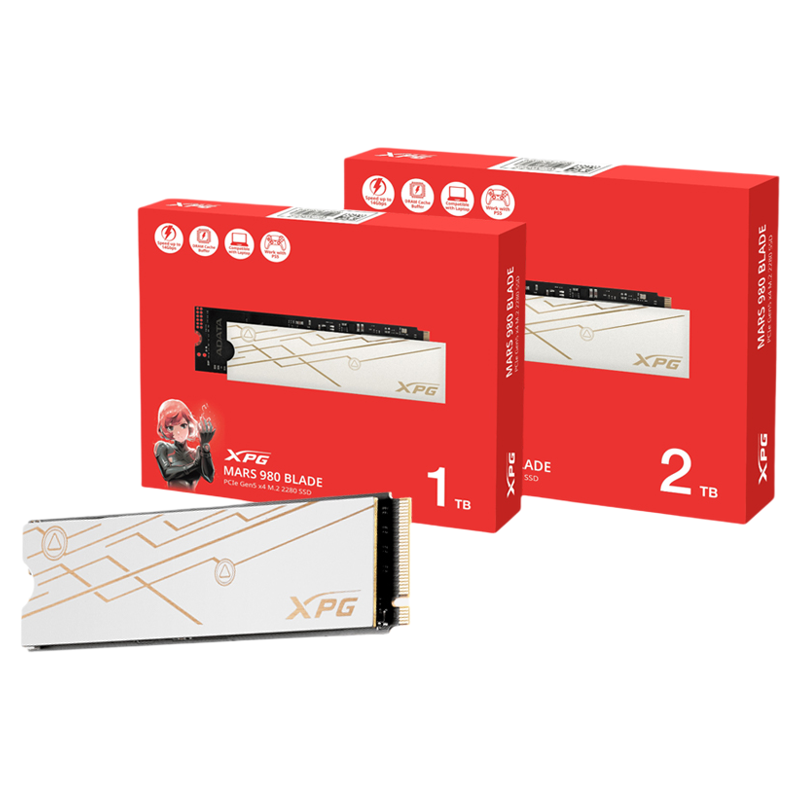 ADATA XPG MARS 980 BLADE 1TB / 2TB PCIe Gen5 x4 M.2 2280 Solid State Drive