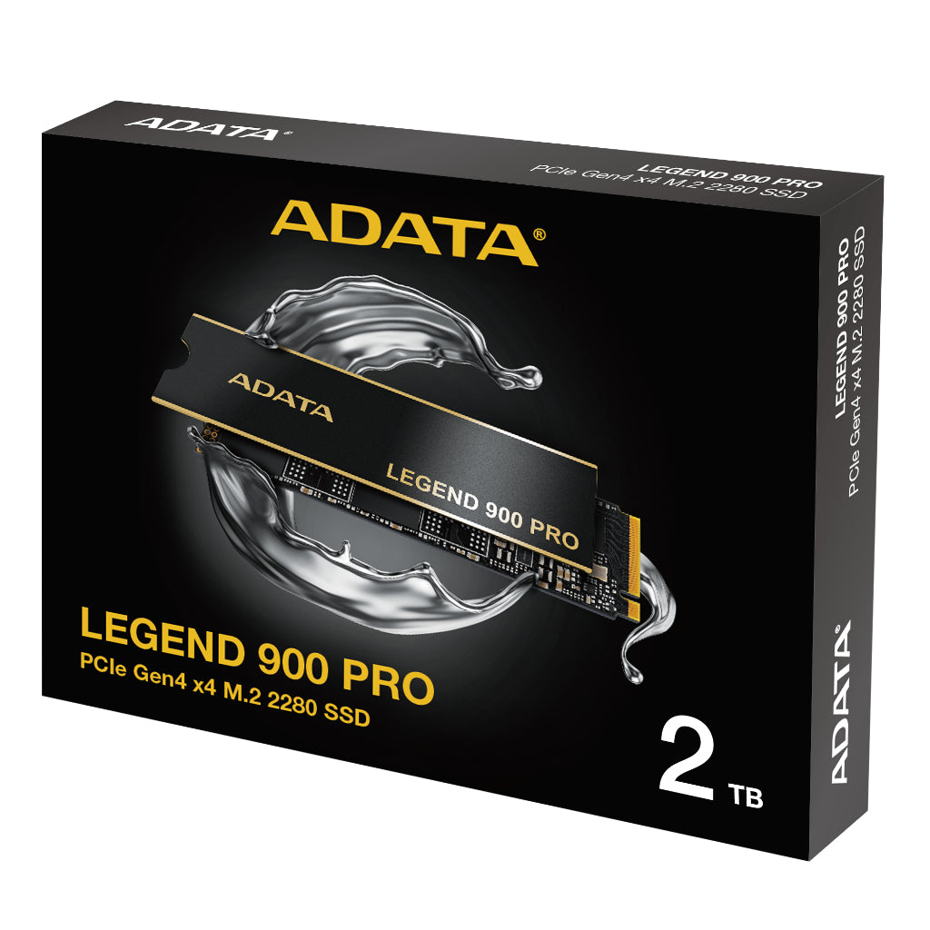 ADATA LEGEND 900 PRO 2TB PCIe Gen4 x4 M.2 2280 Solid State Drive - 4711658150707