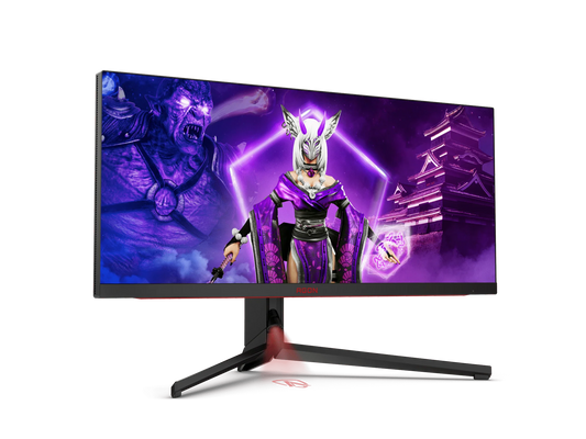 AOC AGON PRO AG344UXM 34" IPS MiniLED 170HZ Gaming Monitor - USB-C 3.2 (DP Alt, 90W), Speaker - AOCAG344UXM