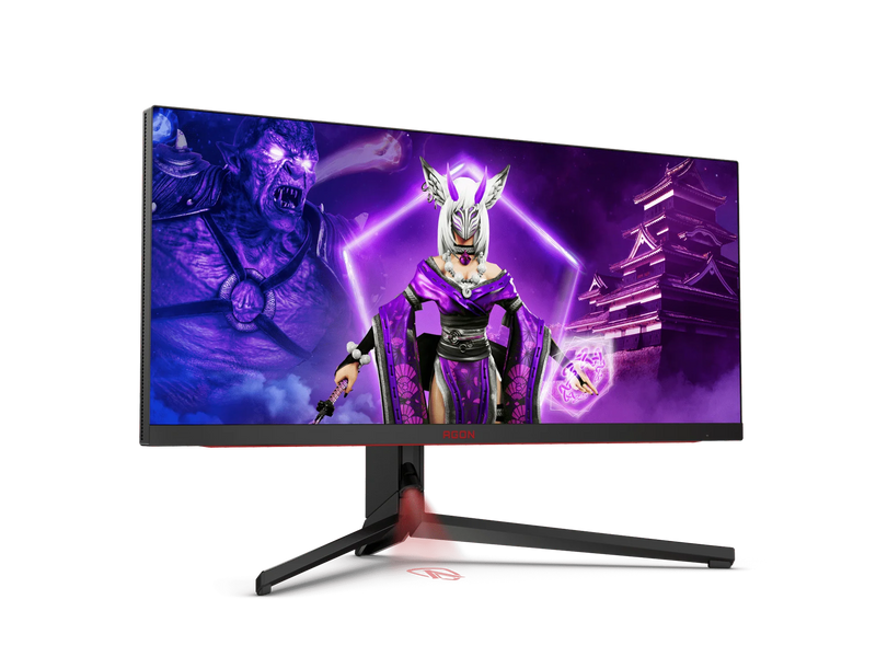 AOC AGON PRO AG344UXM 34" IPS MiniLED 170HZ Gaming Monitor - USB-C 3.2 (DP Alt, 90W), Speaker - AOCAG344UXM