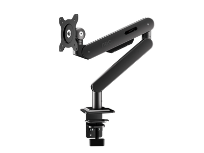 AOC AM406 Mechanical Gas Spring System Single Monitor Arm (Gray / White) - 6973985232312,6973985232305