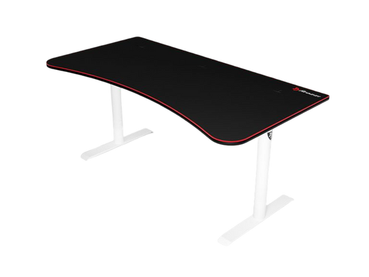 Arozzi Arena Gaming Desk Large - White - ARENA-WHITE