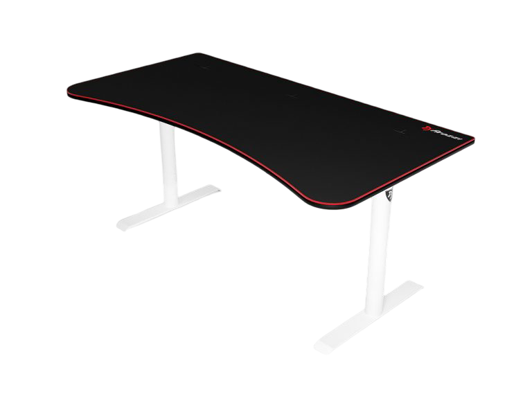 Arozzi Arena Gaming Desk Large - White - ARENA-WHITE