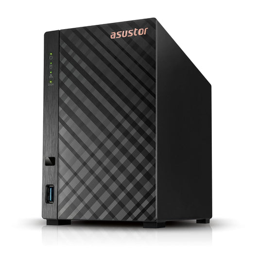 Asustor Drivestor 2 Lite AS1102TL 2 Bay NAS Storage - 1.7GHz Quad Core, 1GbE Port, 1GB RAM - 887372140110