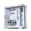 ASUS ROG Cronox GR801 ARGB LCD Curved EATX Tempered Glass Tower Case White - ASUSCROGR801WHTARGB