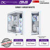 ASUS ROG Cronox GR801 ARGB LCD Curved EATX Tempered Glass Tower Case White - ASUSCROGR801WHTARGB