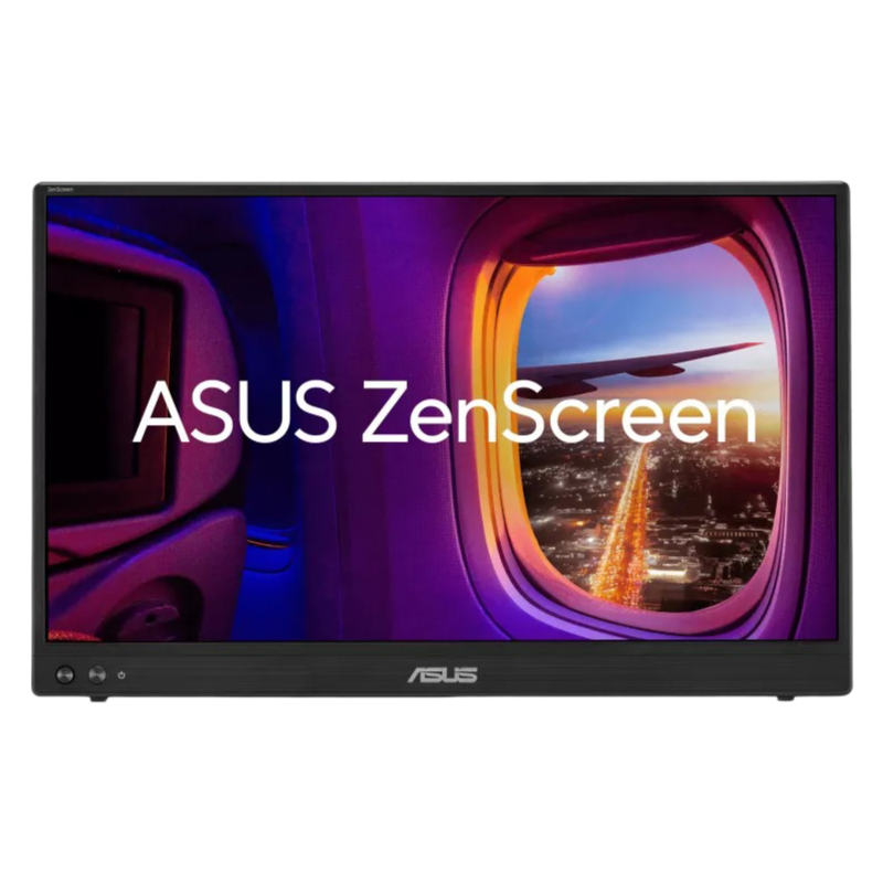 ASUS ZenScreen MB16AHVE 16-inch FHD IPS panel Power Pass Through Auto Rotate USB Type-C Portable Monitor - MB16AHVE