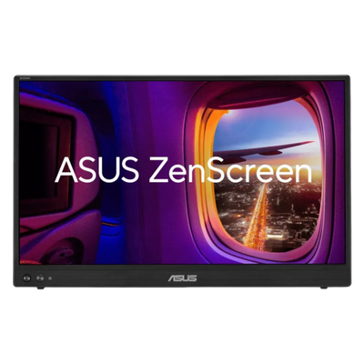 ASUS ZenScreen MB16AHVE 16-inch FHD IPS panel Power Pass Through Auto Rotate USB Type-C Portable Monitor - MB16AHVE