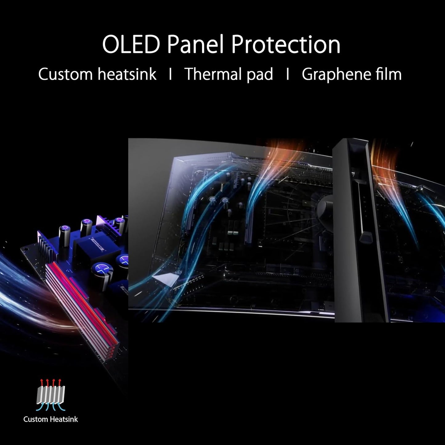 ASUS ROG Swift OLED PG49WCD 49-inch QD-OLED Curved Gaming Monitor - ASUSPG49WCD