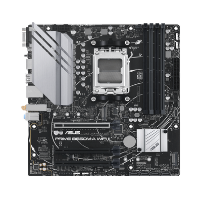 Asus PRIME B650M-A WIFI II AMD B650 Micro-ATX motherboard DDR5 PCIe 5.0 M.2 support - 197105034945