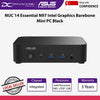 ASUS NUC 14 Essential N97 Intel Graphics Barebone Mini PC Black - 197105779327