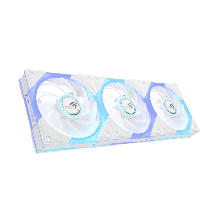 ASUS ROG EURUX GR120 ARGB Regular Fan 3 Pack White - 4711636412971